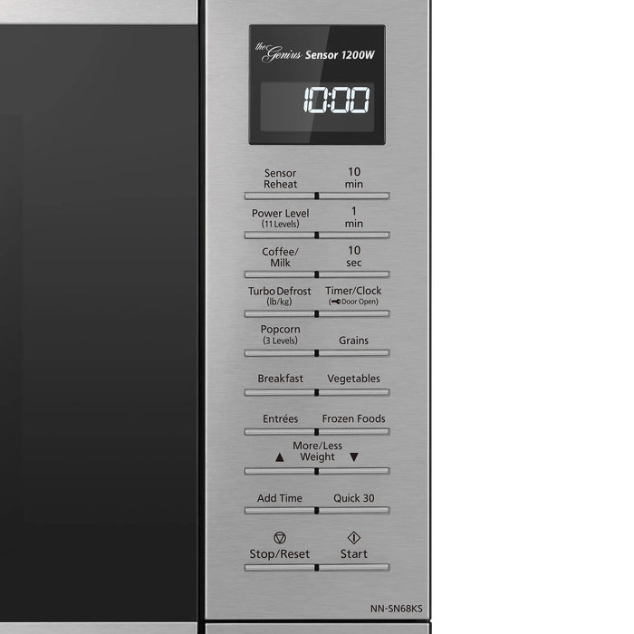 1.2 cu. ft. Countertop Inverter Microwave Oven, 1200W - NN-SN68KS