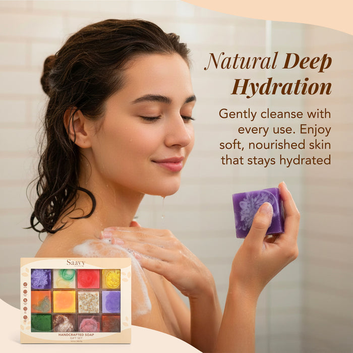 12-Pack Square Artisan Soap Variety - view 3