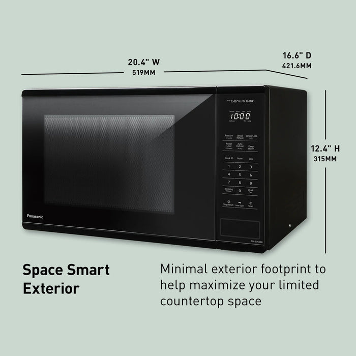 1.3 cu. ft. Microwave, 1100W - NN-SU656