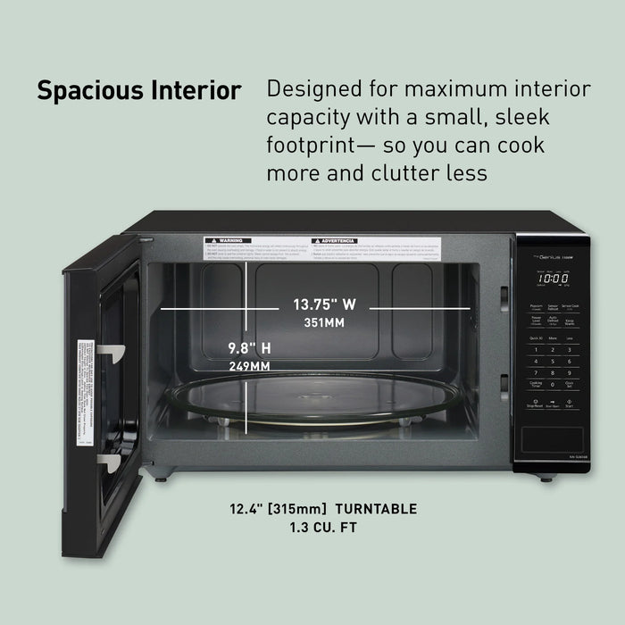 1.3 cu. ft. Microwave, 1100W - NN-SU656