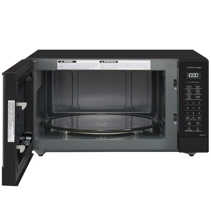 1.6 cu.ft. Countertop Cyclonic Wave Inverter Microwave Oven, 1250W -NN-SN75L