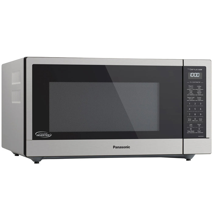 1.6 cu.ft. Countertop Cyclonic Wave Inverter Microwave Oven, 1250W -NN-SN76LS