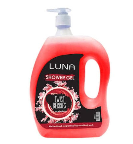 لونا شاور جيل 2 لتر تويست بيريز  - Luna Shower Gel 2 Liters - Twist Berries