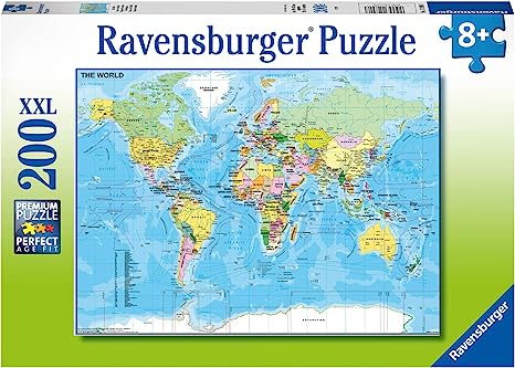 200 pc Map Of The World Puzzle