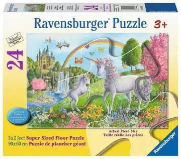 24 pc Prancing Unicorns Floor Puzzle