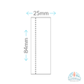 25 x 84 mm Shrink Wrap Bands - NorthWood Candle & Craft