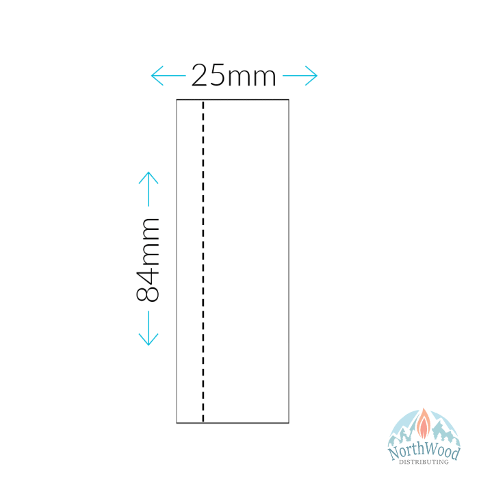 25 x 84 mm Shrink Wrap Bands - NorthWood Candle & Craft