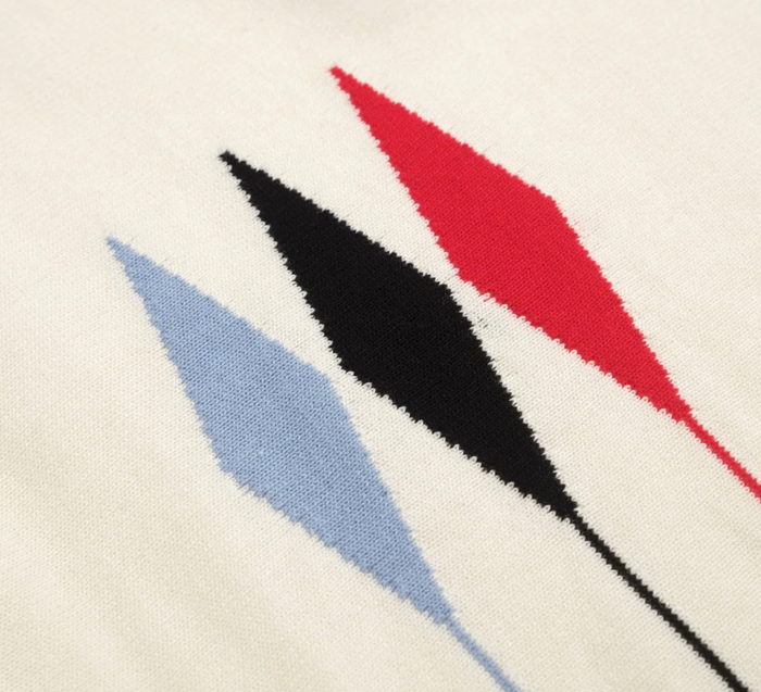 3 Diamond Knit Polo
