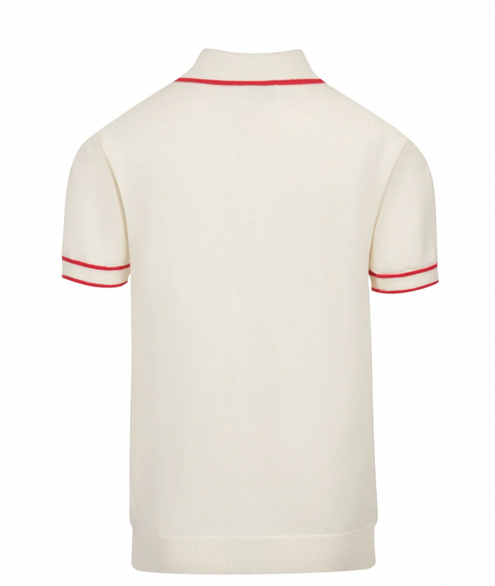 3 Diamond Knit Polo