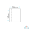 38 x 54 mm Shrink Wrap Bands - NorthWood Candle & Craft