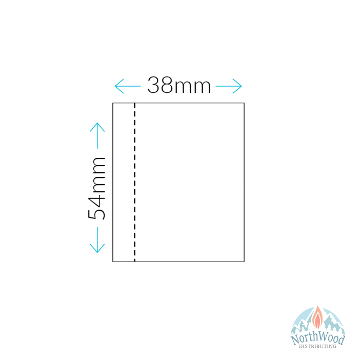 38 x 54 mm Shrink Wrap Bands - NorthWood Candle & Craft