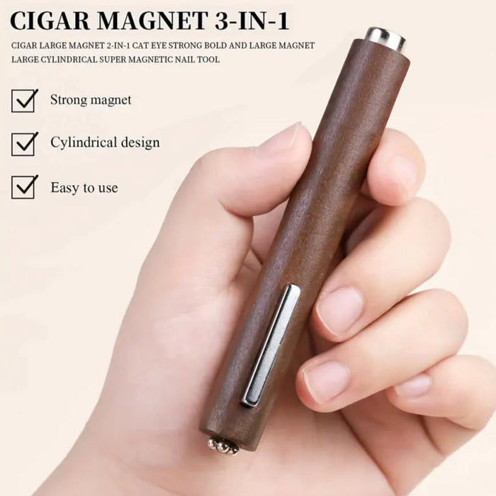 3in1 Magnet Cat Eyes Magnet Tools - Wooden Magnet