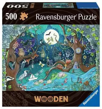 500 pc Fantasy Forest Wooden Puzzle