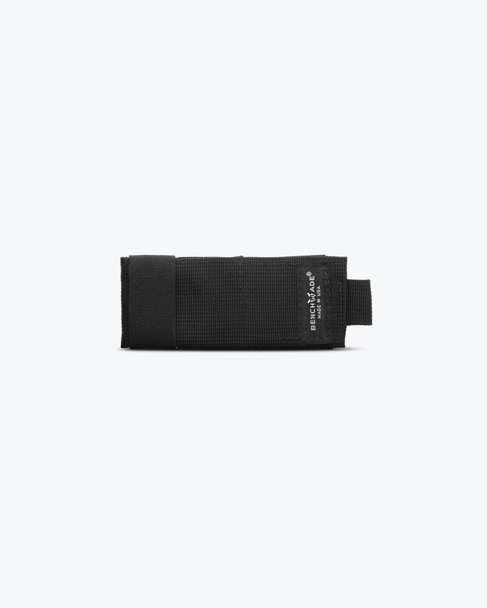 Black MOLLE Tactical Sheath - Front View | Benchmade Knife Co.