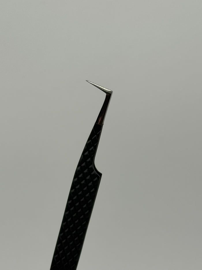 90° Boot Tip Fiber Tweezers