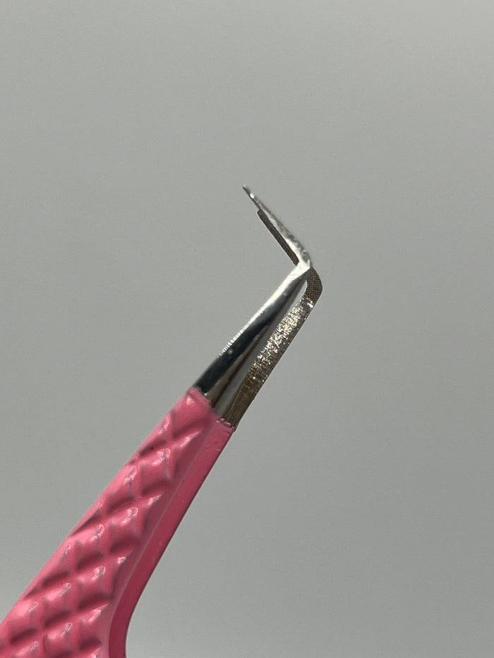 90° Fiber Tip Tweezers