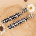 93432 - Western Bar Earrings - Clear