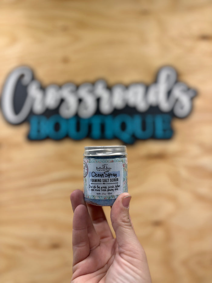 Ocean Spray Foaming Salt Scrub