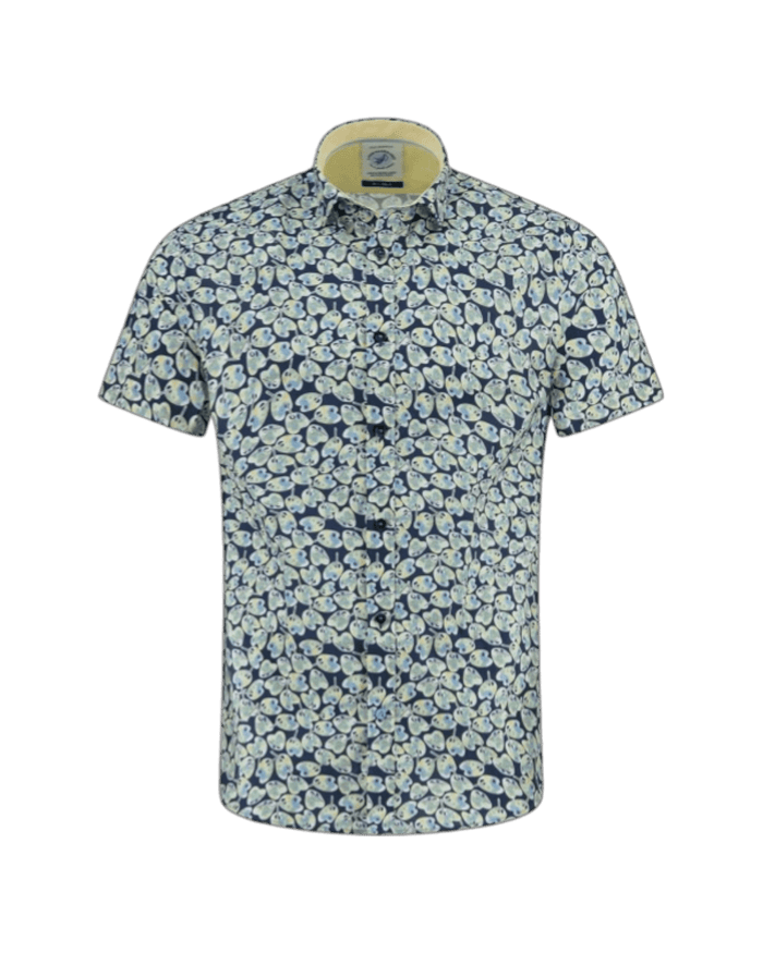 A FISH NAMED FRED Shirt SS paint palettes