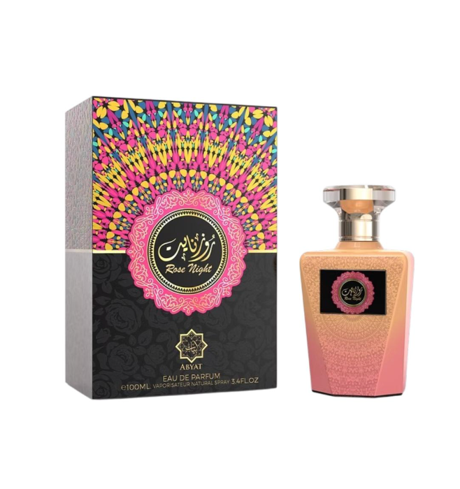 Abyat | Rose Night | Women's Fragrance | 100 ML | Eau De Parfum