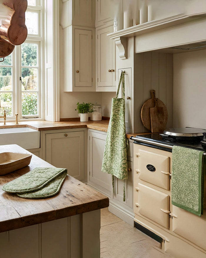 Acorn Green Kitchen Co-ordinates - Green