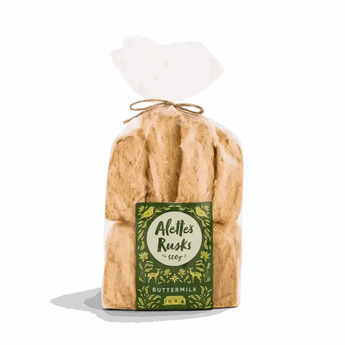 Alette's Rusks Buttermilk Mosbolletjie sourdough in resealable 500g bag