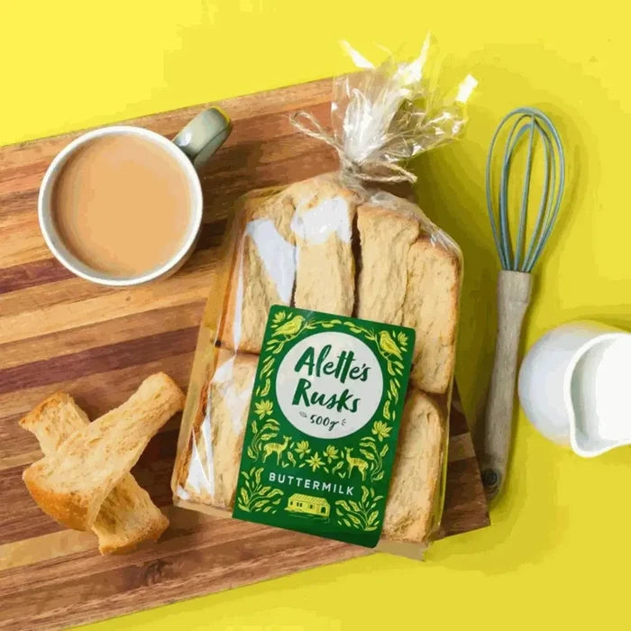 Alette's Rusks Buttermilk Mosbolletjie sourdough in resealable 500g bag