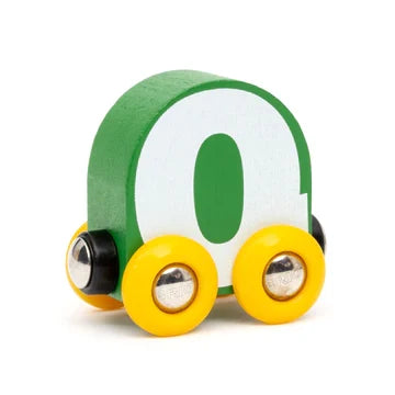 Alphabet Letter Train Q