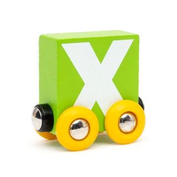 Alphabet Letter Train X