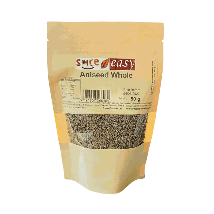 Spice n Easy Whole Aniseed 50g pouch