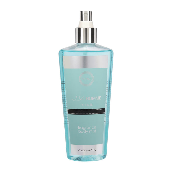 Armaf Blue Homme & Tres Jour Fragrance Body Mist for Men & Women - 250ML Each (Pack of 2)