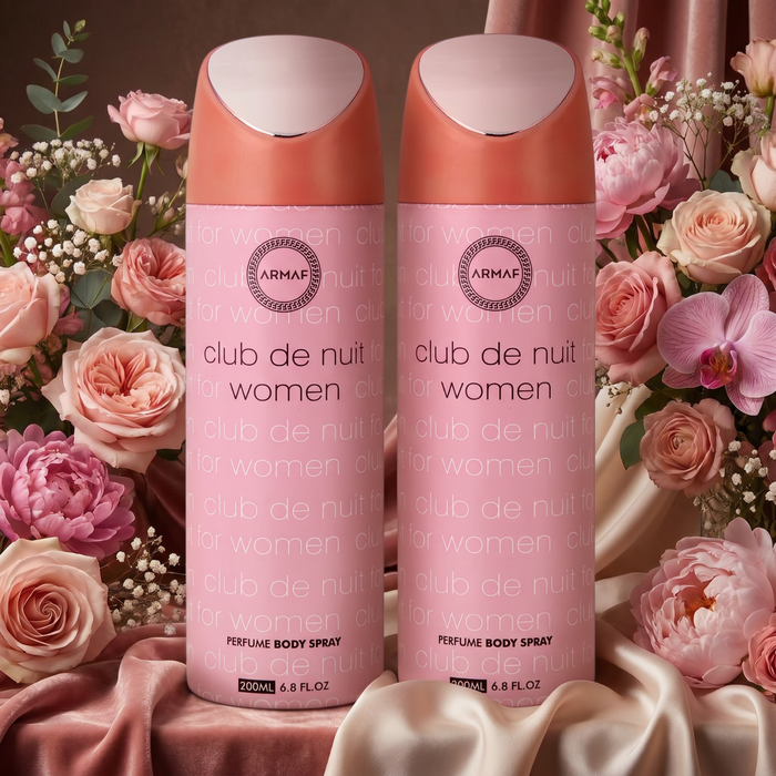Armaf Club De Nuit Deodorants for Women - 200ML Each (Pack of 2)