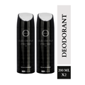 Armaf Club De Nuit Intense Man Deodorants for Men - 200ML Each (Pack of 2)