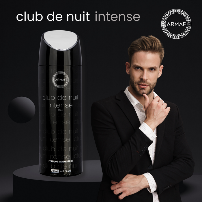 Armaf Club De Nuit Intense Man & Hunter Intense Deodorants for Men - 200ML Each (Pack of 2)
