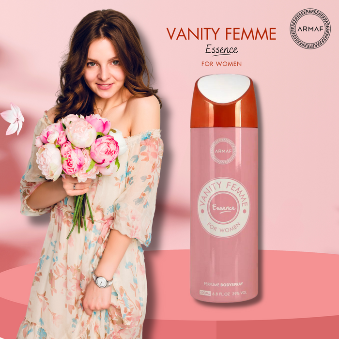 Armaf Vanity Femme Essence & Tres Jour Deodorants for Women - 200ML Each (Pack of 2)