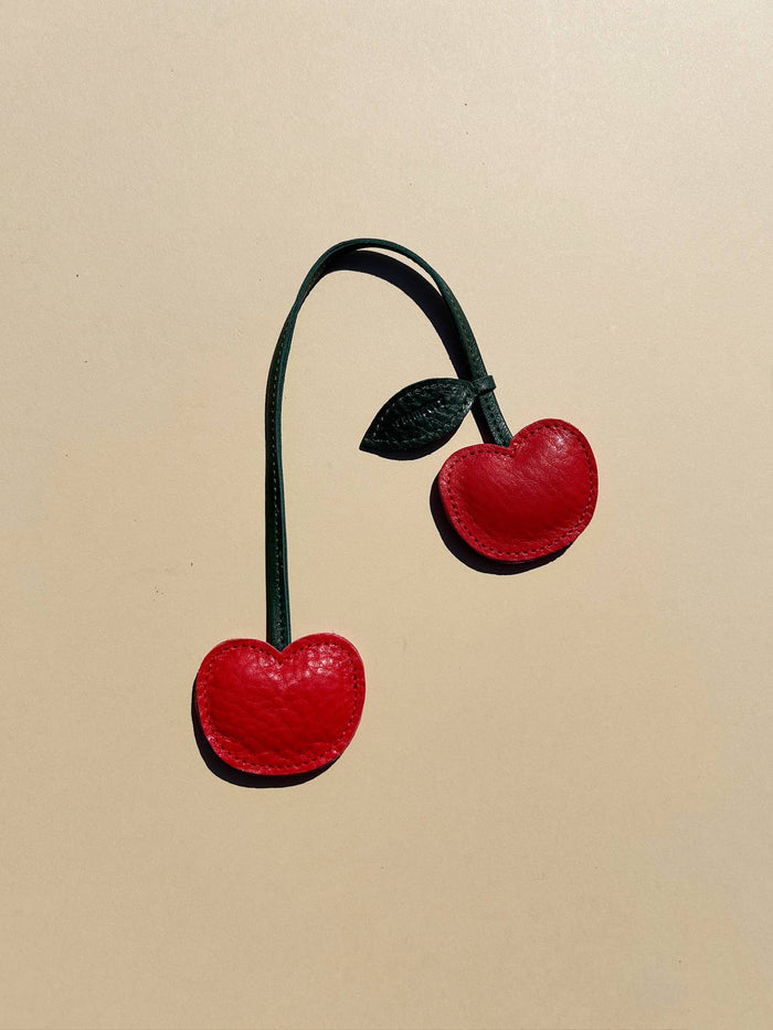 Bag Charm - Cherry