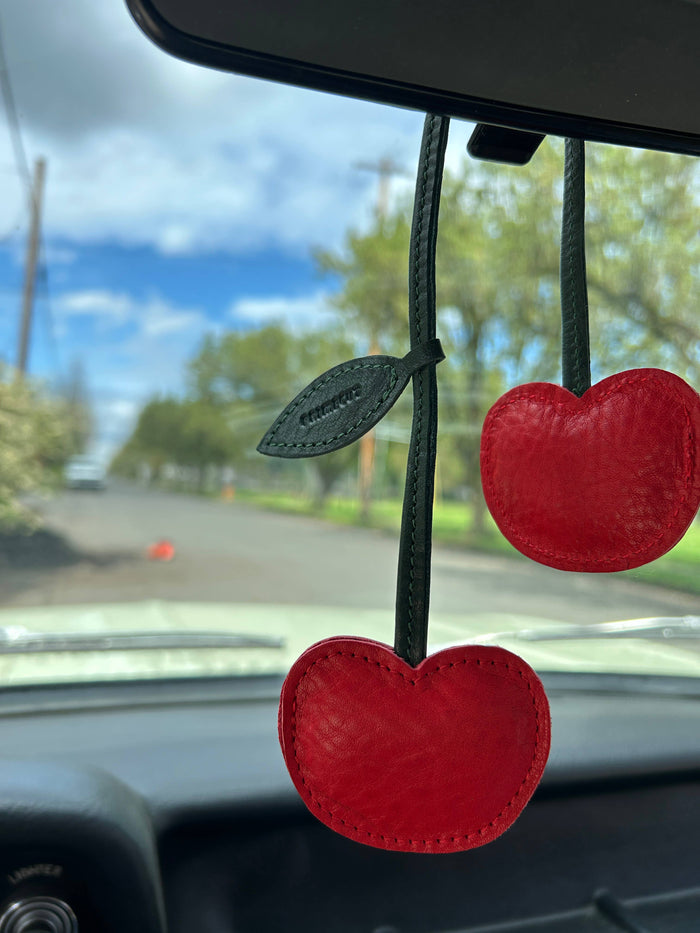 Bag Charm - Cherry
