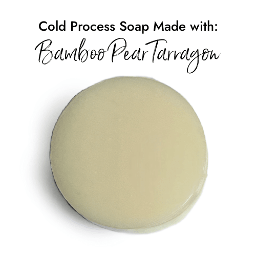 Bamboo Pear Tarragon Fragrance Oil in Cold Process Soap
