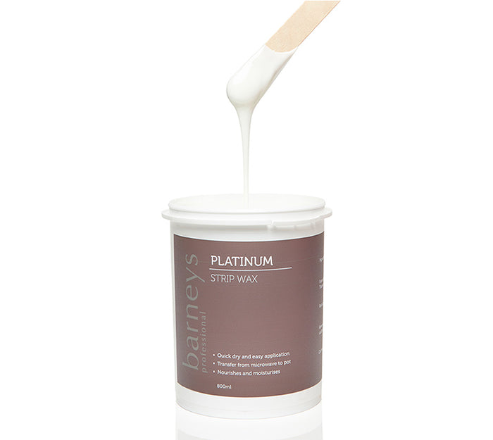 Barneys Platinum Strip Wax - 800ml