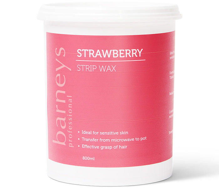 Barneys Strawberry Strip Wax - 800ml