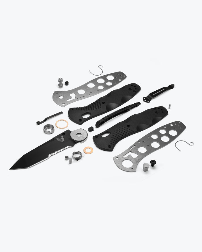 Benchmade Barrage 583SBK - Exploded Parts Assembly View | Benchmade Knife Co.