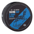 Barrister and Mann barbersåpe Le Grand Chypre med blått felt og springende hjort design