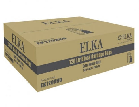 BEST BUY Elka EK120 Garbage Liners 120L Extra Heavy Duty