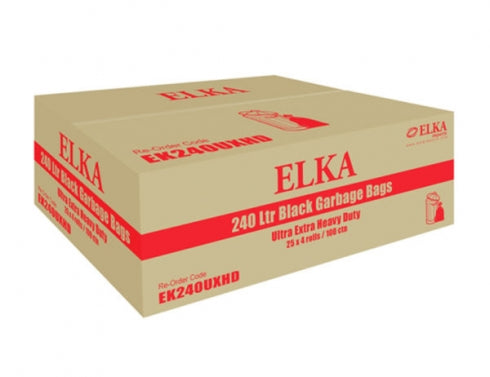 BEST BUY Elka EK240 Garbage Liners 240L Extra Heavy Duty