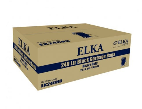 BEST BUY Elka EK240 Garbage Liners 240L Heavy Duty
