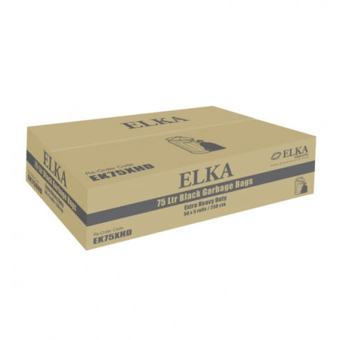 BEST BUY Elka EK75 Garbage Liners 75L Heavy Duty