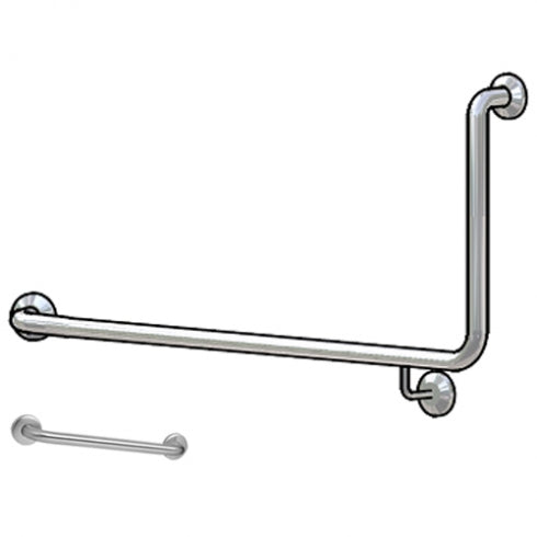 BEST BUY Toilet Grab Rail Set WA80601 90 degree