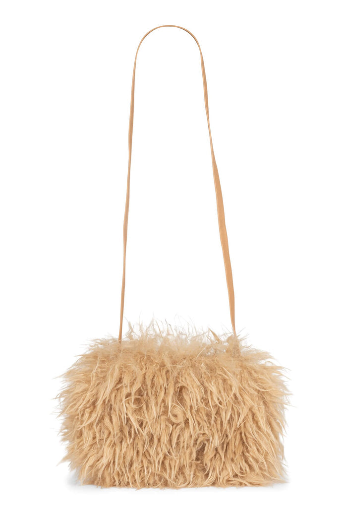 BESTOWED-F Jeffrey Campbell Shoulder Bag Wheat