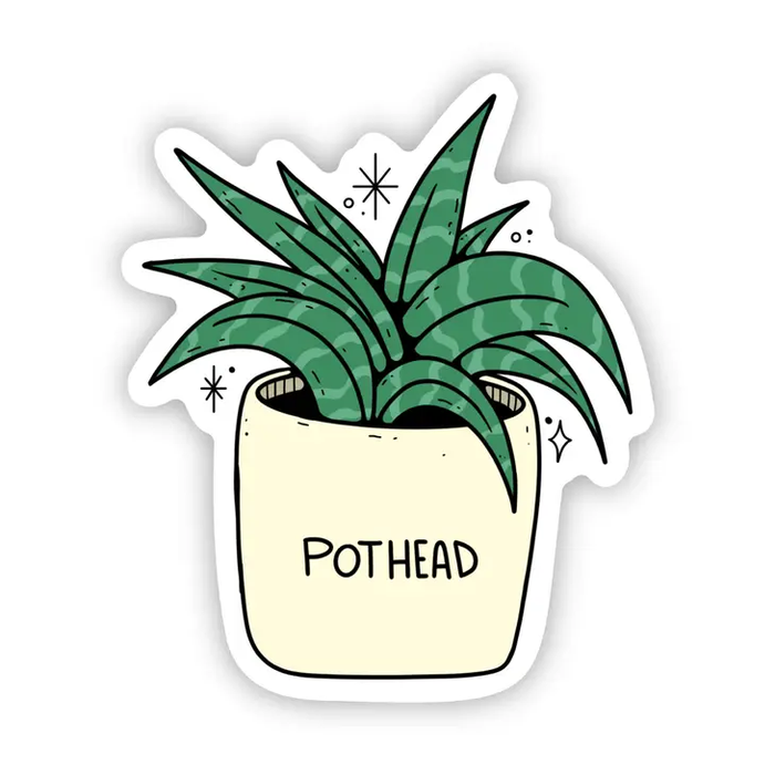 Big Moods 'Pothead' Vinyl Sticker