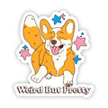 Big Moods 'Weird But Pretty' Vinyl Sticker